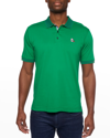 Robert Graham Men's Lucifer Classic Fit Skull Embroidered Polo In Kelly Green