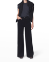 Citizen Of Humanity Paloma Baggy Wide-leg Corduroy Pants In Black