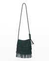 CALLISTA FRINGE LEATHER CROSSBODY BAG