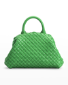 Bottega Veneta Mini Intrecciato Napa Top-handle Bag In 3722 Parakeet-gol