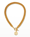 BEN-AMUN GOLD CHAIN TOGGLE NECKLACE