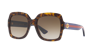 Gucci Core 54mm Square Sunglasses In Blue