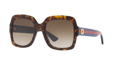 Gucci Core 54mm Square Sunglasses In Brown
