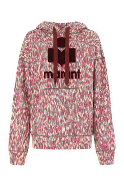 Isabel Marant Étoile Printed Cotton Blend Mansel Sweatshirt  Nd Isabel Marant Etoile Donna 40f In Cherry