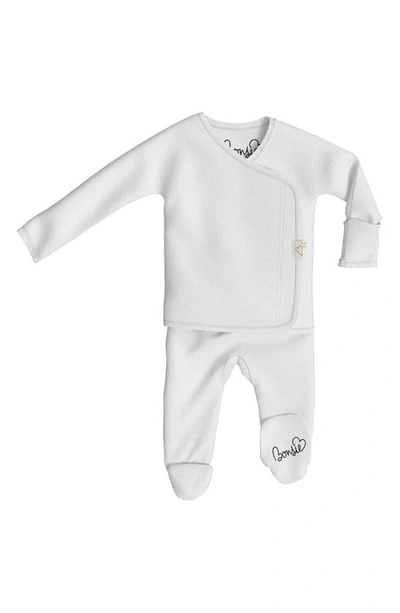 Bonsie Kids' Baby Skin To Skin Footie In Milk