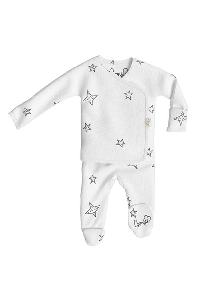 Bonsie Baby Skin To Skin Footie In Stars