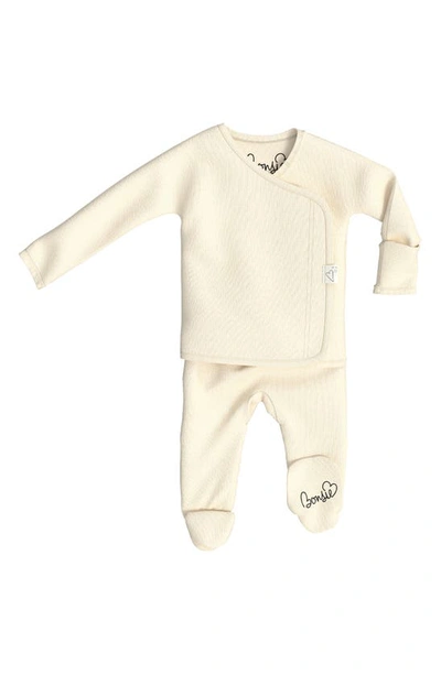 Bonsie Baby Skin To Skin Footie In Oat