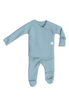 Bonsie Kids' Baby Skin To Skin Footie In Ripple