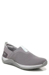 Ryka Echo Knit Slip-on Sneaker In Grey Sky Fabric