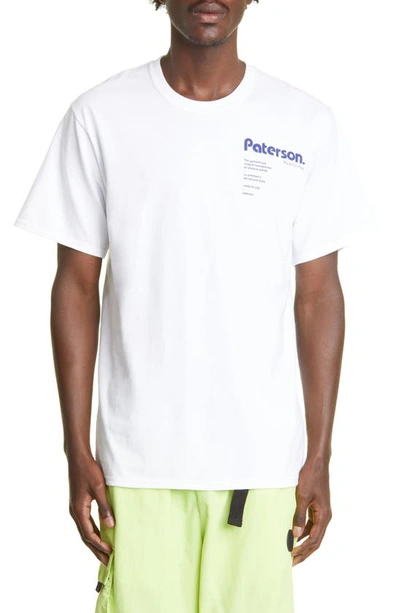 Paterson Ball Net Graphic Tee In White