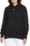 Nike Women's  Sportswear Phoenix Fleece Oversized Pullover Hoodie In Black