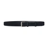 Loro Piana Men's Alsavel Suede Belt In Bleu Classique