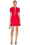 VALENTINO SHORT SLEEVE MINI DRESS