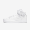 Nike Air Force 1 '07 Mid Dd9625-100 Womens White Athletic Basketball Shoes Btv76 In White