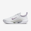Nike Court Zoom Nxt Women's Hard Court Tennis Shoes In White,doll,grey Fog,amethyst Wave