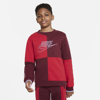Nike Sportswear Big Kids' (boys') Amplify Sweatshirt In Red