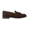Scarosso William Suede Loafers In Brown Suede