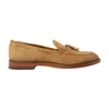 Scarosso William Loafers In Beige Suede