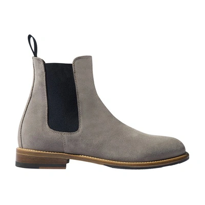 Scarosso Bruna Boots In Taupe Suede