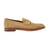 Scarosso Stefano Loafers In Beige Suede