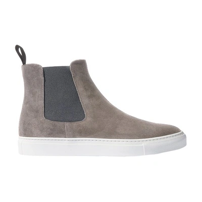 Scarosso Tommaso Sneakers In Grey Suede