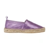 Scarosso Lola Silk Espadrilles In Violet Silk