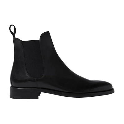 Scarosso Enzo Boots In Black Calf