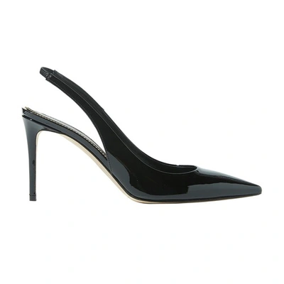 Scarosso X Brian Atwood Sutton Slingback Pumps In Black