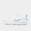 Nike Women's Crater Impact Casual Shoes In White/university Blue/summit White