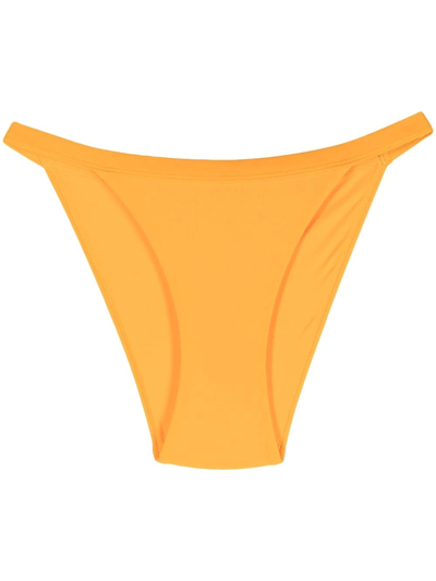 Nanushka Low-cut Bikini Bottoms In Orange