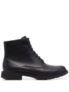 CAMPER ANKLE LACE-UP FASTENING BOOTS