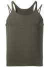 Dion Lee Density Double-strap Tank Top In Green