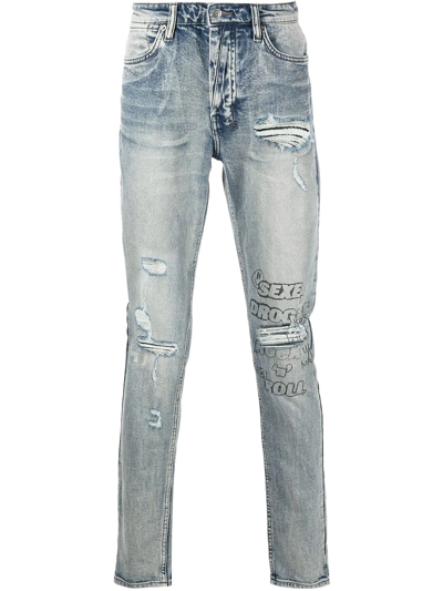 Ksubi Slim-fit Denim Jeans In Blue