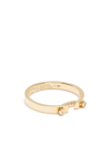 Nouvel Heritage 18kt Yellow Gold Business Meeting Mood Diamond Ring In Gold