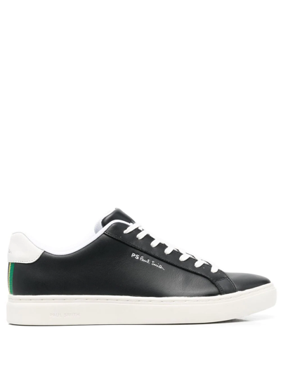 Ps By Paul Smith Logo-print Low-top Sneakers In Blue