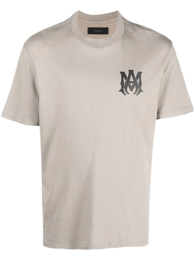 Tシャツ・カットソー Amiri Beige Cotton T-Shirt AMIRI - Amiri oversized t-shirt | Leam Roma - Luxury