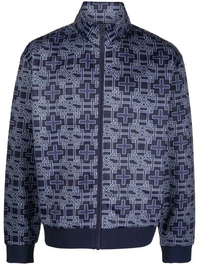 Ksubi World Tour Z-plus Antidote Track Jacket In Navy