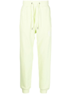 Ksubi Drawstring-waist Cotton Track Trousers In Green