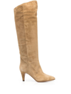 ISABEL MARANT SUEDE 38MM KNEE BOOTS