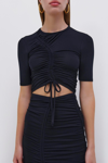 Jonathan Simkhai Jesse Top In Black