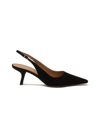 Sam Edelman Pointed Clasp High-heeled Shoes In Black