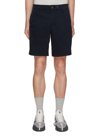 Rag & Bone Perry Shorts Aus Popeline Aus Einer Baumwollmischung In Blue