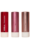 COOLA MINERAL LIPLUX LIP BALM SPF30 TRIO