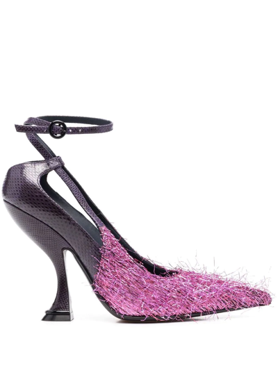 Lanvin Rita Pointed-toe 105mm Pumps In F5