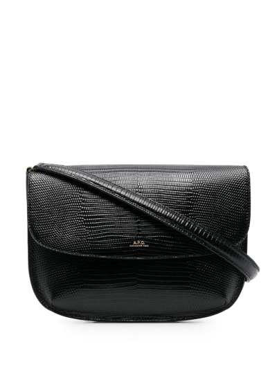 Apc Sarah Shoulder Bag In Black