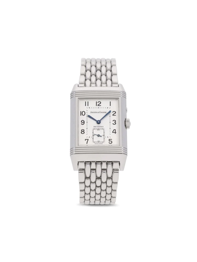 Pre-owned Jaeger-lecoultre 2001  Reverso In Silver