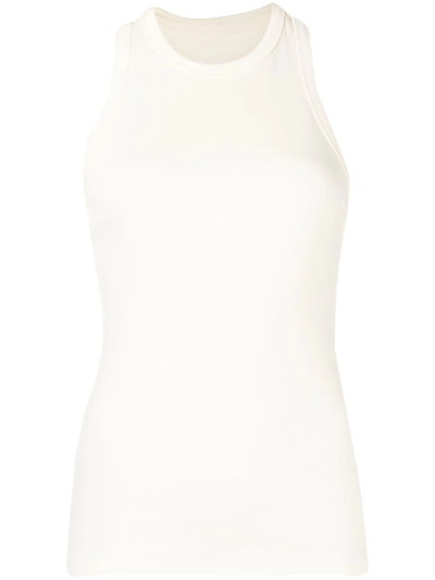 Low Classic Classic Rib Sleeveless Top Clothing In Beige