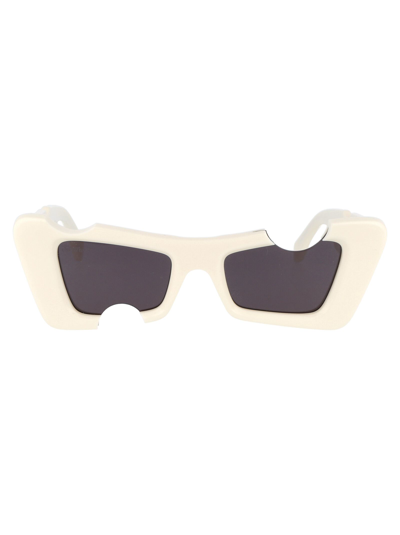 Off-white Off White Women's  White Metal Sunglasses