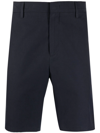Paul Smith Man Shorts & Bermuda Shorts Midnight Blue Size L Cotton In 蓝色