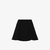 Reformation Liene A-line Mini Skort In Black